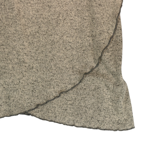 Vine Street Tunic Sweater Womens Medium Gray Cowl Neck Cozy Clean Girl Neutral - Picture 6 of 9